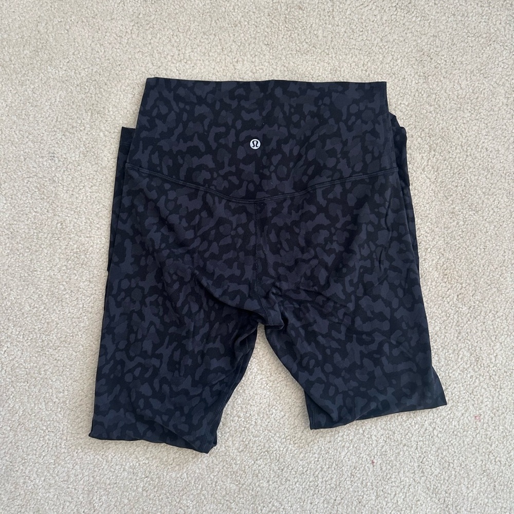 lululemon athletica Black Patterned Leggings